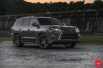 Lexus LX570 on Vossen Wheels (HF-3) (Nebula Gray Pearl) 2019 года